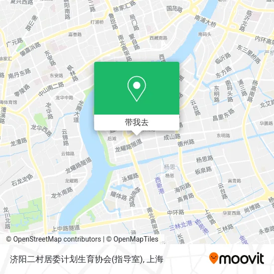 济阳二村居委计划生育协会(指导室)地图