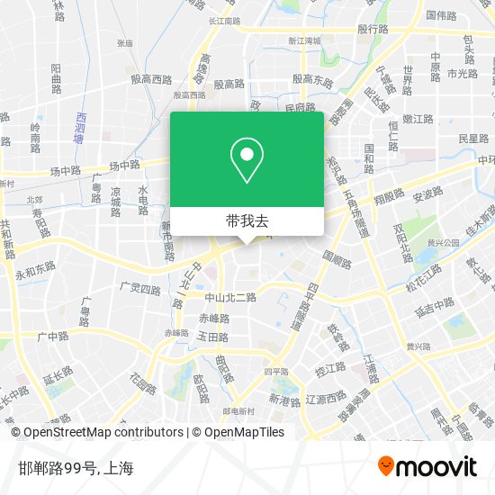 邯郸路99号地图