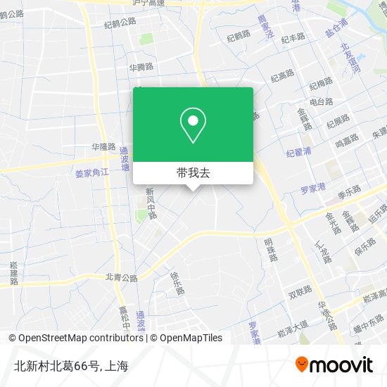 北新村北葛66号地图