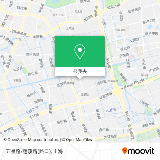 五星路/莲溪路(路口)地图