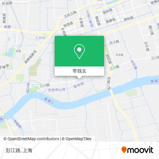 彭江路地图