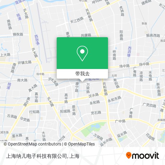 上海纳儿电子科技有限公司地图