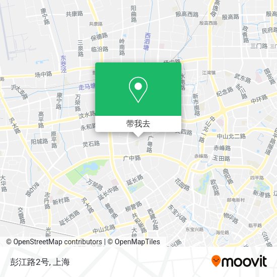 彭江路2号地图