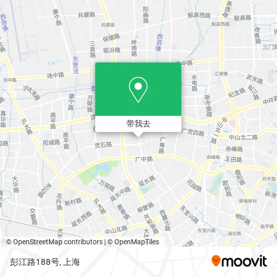 彭江路188号地图