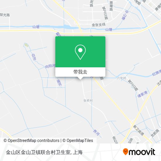 金山区金山卫镇联合村卫生室地图