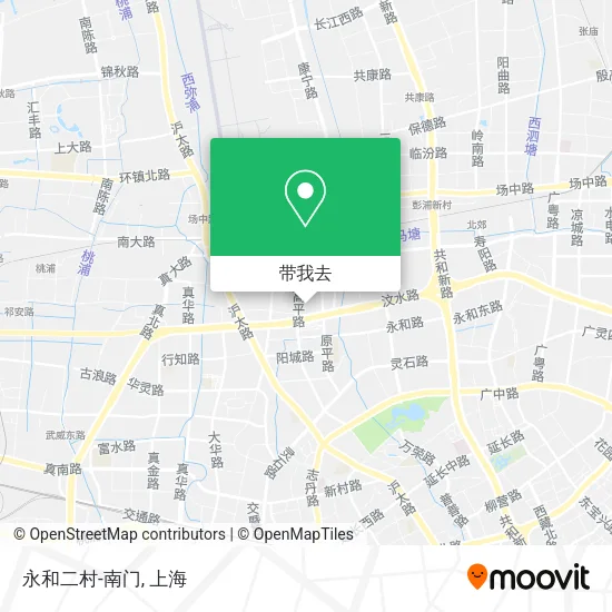 永和二村-南门地图