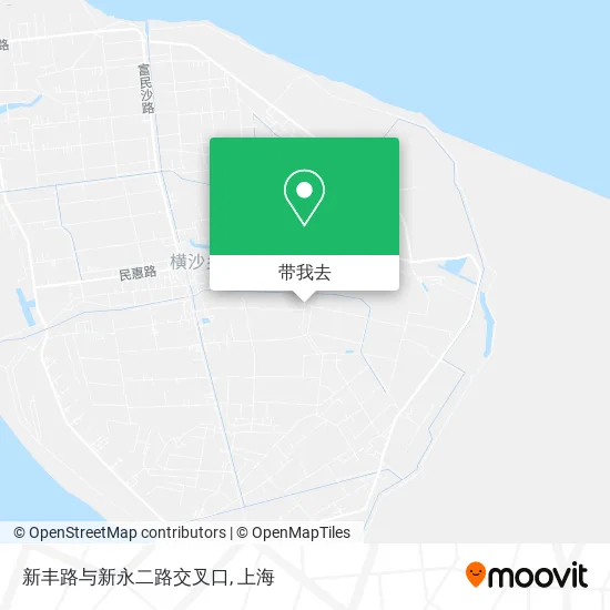 新丰路与新永二路交叉口地图