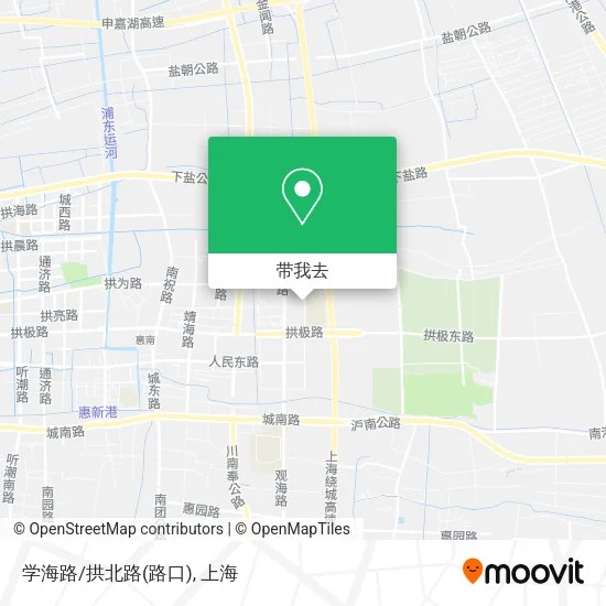 学海路/拱北路(路口)地图