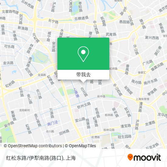 红松东路/伊犁南路(路口)地图