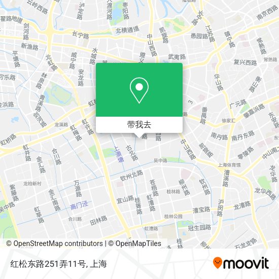 红松东路251弄11号地图
