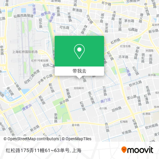 红松路175弄11幢61~63单号地图