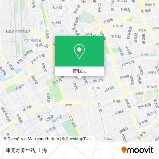 康元寿养生馆地图