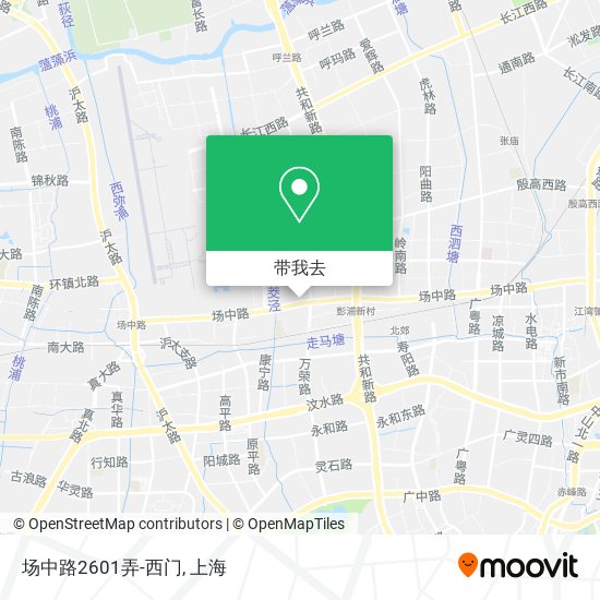场中路2601弄-西门地图