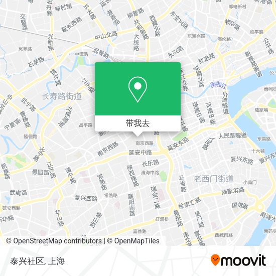 泰兴社区地图