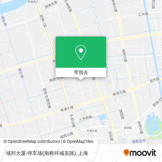域邦大厦-停车场(南桥环城东路)地图