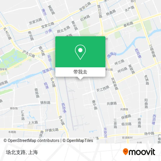 场北支路地图