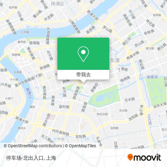 停车场-北出入口地图