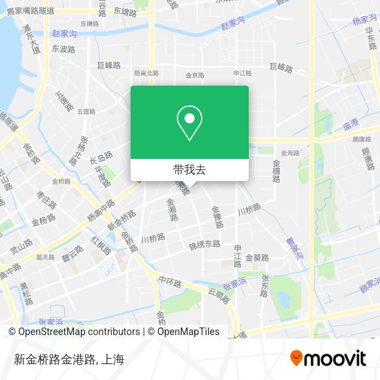 新金桥路金港路地图
