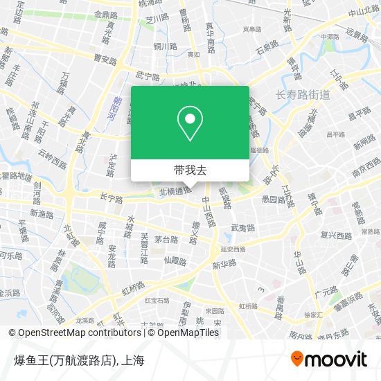 爆鱼王(万航渡路店)地图
