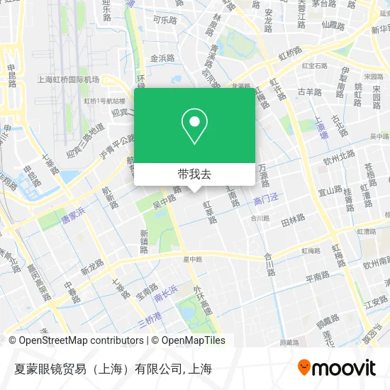 夏蒙眼镜贸易（上海）有限公司地图