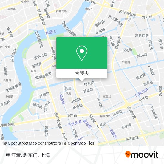 申江豪城-东门地图