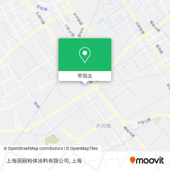 上海国丽粉体涂料有限公司地图