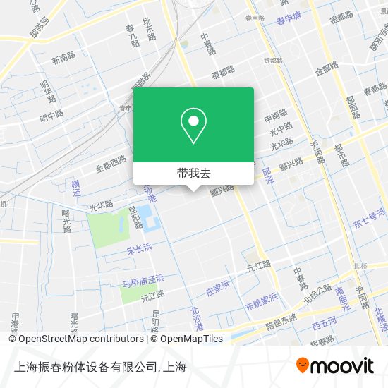 上海振春粉体设备有限公司地图