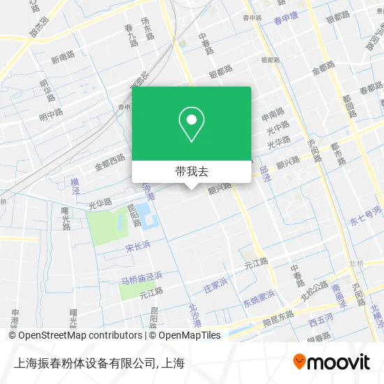 上海振春粉体设备有限公司地图