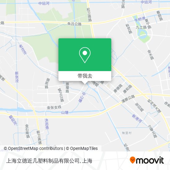 上海立德近几塑料制品有限公司地图