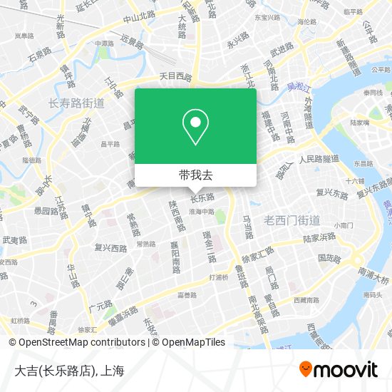 大吉(长乐路店)地图