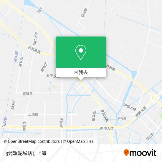 妙滴(泥城店)地图