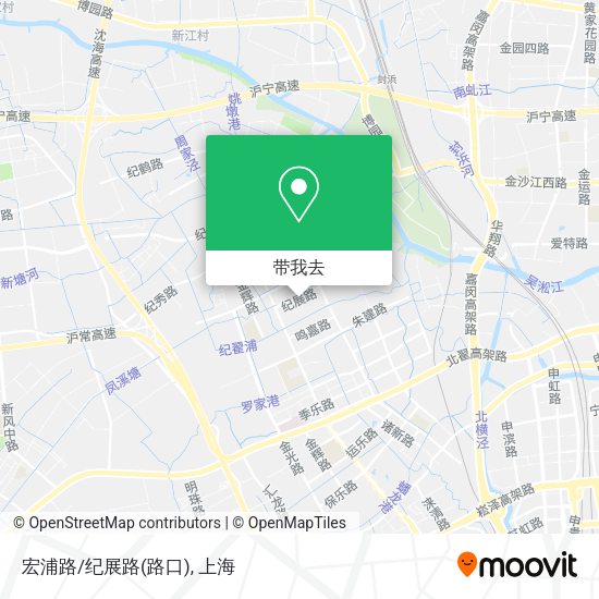 宏浦路/纪展路(路口)地图