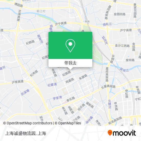 上海诚盛物流园地图