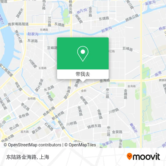 东陆路金海路地图