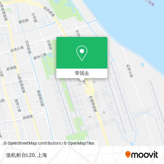 值机柜台L20地图