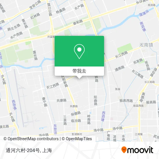 通河六村-204号地图