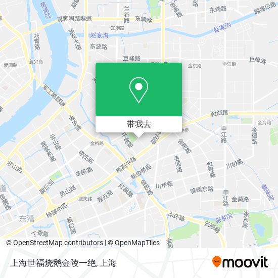 上海世福烧鹅金陵一绝地图