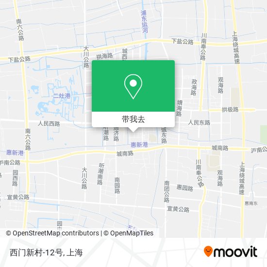 西门新村-12号地图