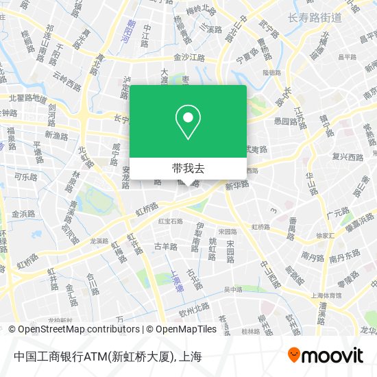 中国工商银行ATM(新虹桥大厦)地图