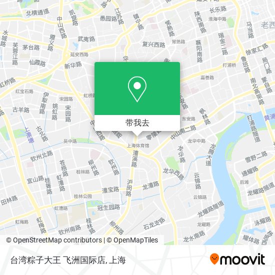 台湾粽子大王 飞洲国际店地图
