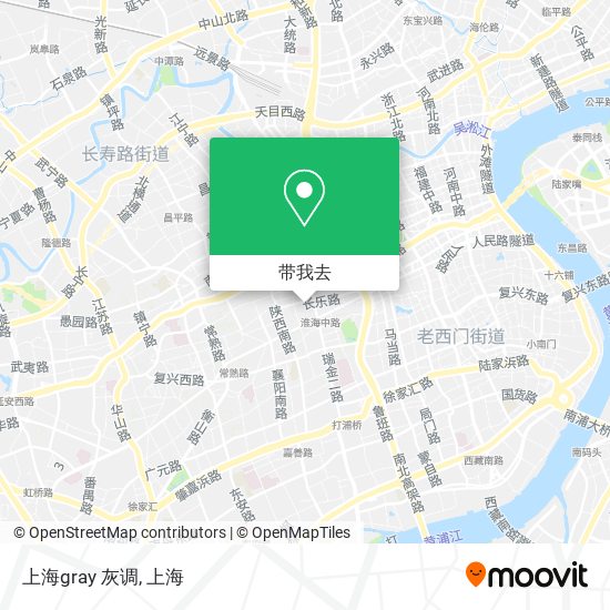 上海gray 灰调地图