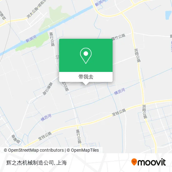 辉之杰机械制造公司地图