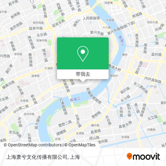 上海萧兮文化传播有限公司地图