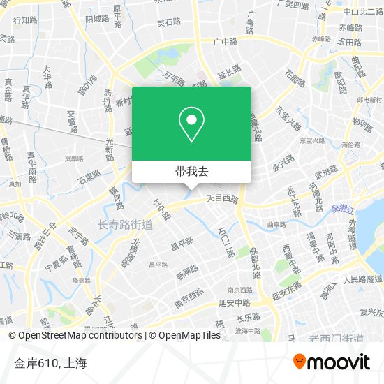 金岸610地图
