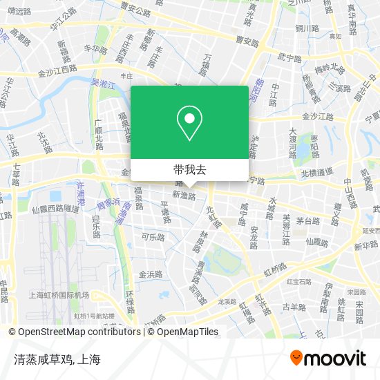 清蒸咸草鸡地图