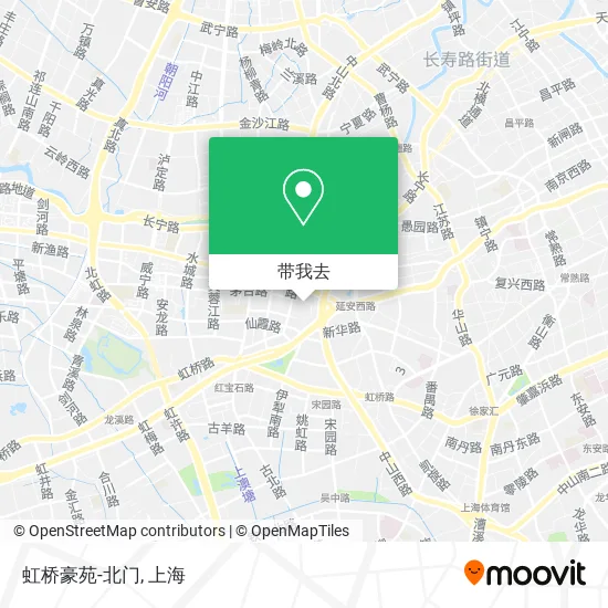 虹桥豪苑-北门地图