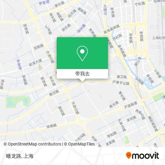 蟠龙路地图