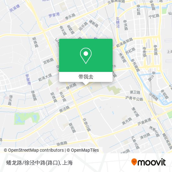 蟠龙路/徐泾中路(路口)地图