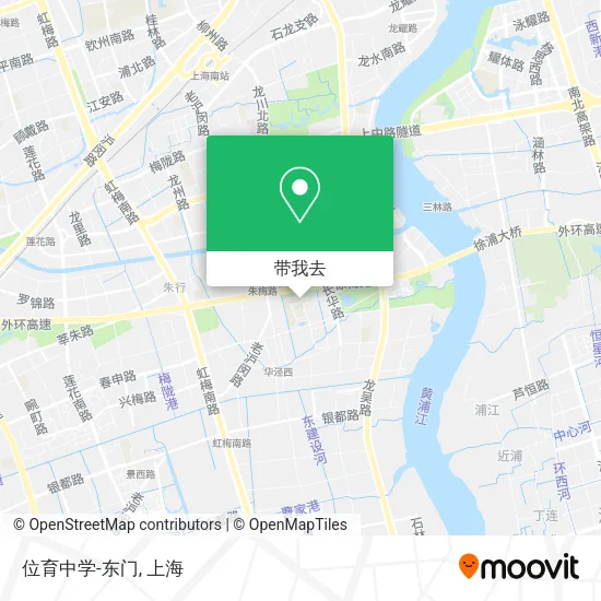 位育中学-东门地图