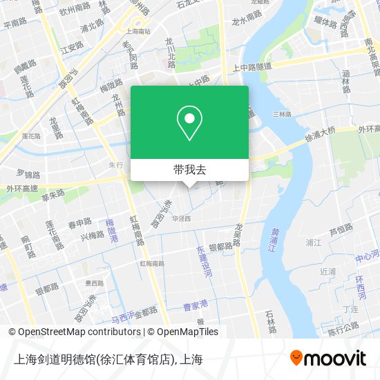 上海剑道明德馆(徐汇体育馆店)地图